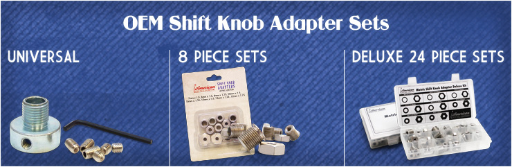 OEM Shift Knob Adapter Sets