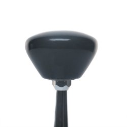 American Shifter 141406 Black Shift Knob with M10 x 1.5 Insert Retro Mushroom 