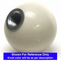 American Shifter 35667 Ivory Shift Knob with 16mm x 1.5 Insert Green Private