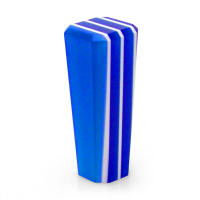 American Shifter 274931 Shift Knob Blue Challenge Accepted Green Stripe with M16 x 1.5 Insert