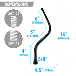 American Shifter - ASCMS16DBK